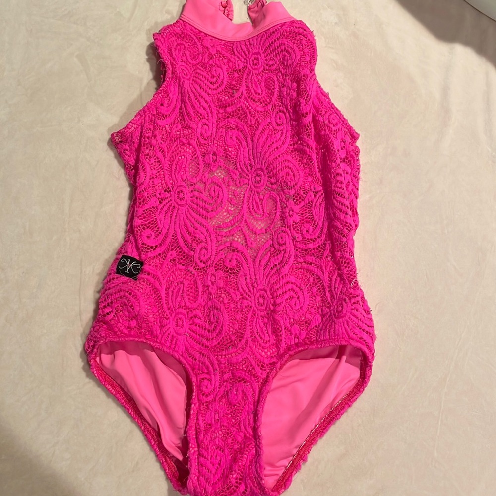Kandi Kouture Pink Leotard